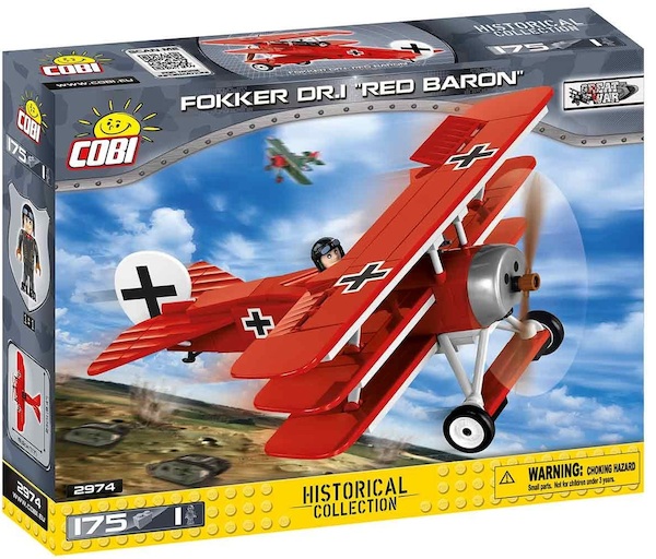 Fokker Dr1 (175 pieces) 2974