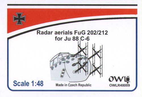 Radar Aerials FuG202 early Ju88C/R (Dragon) OWLR48009