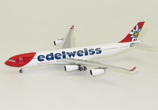 Airbus A340 300 Edelweiss Hb Jmg Phoenix Models 11325