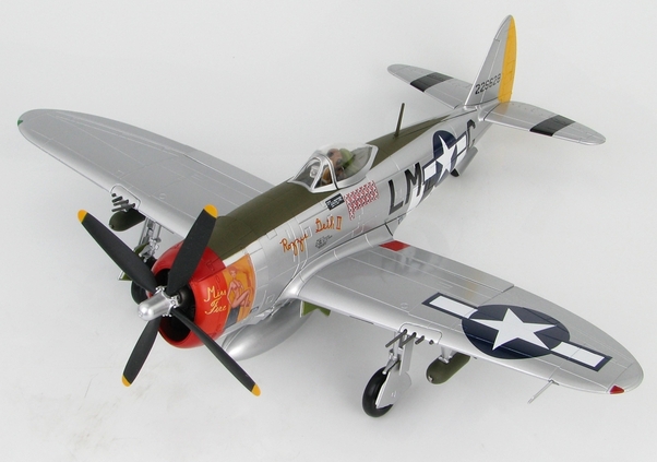 P47D Thunderbolt (USAAF, Capt. Frederick Christensen, 62nd FS/56th FG, England 1944) HA8412