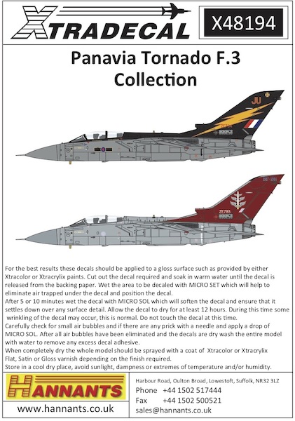Panavia Tornado F3 Collection X48194