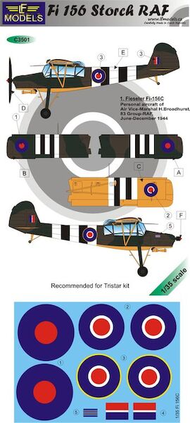 Fieseler Fi156 Storch (RAF ) c3501