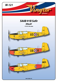Saab 91B Safir (RNorAF) M121