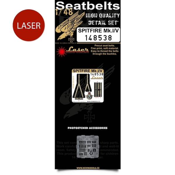 Spitfire MKVb Seatbelts and Buckles HGW148538