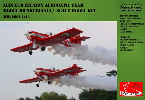 Zlin Z50 Zelazny Aerobatic Team MM49001