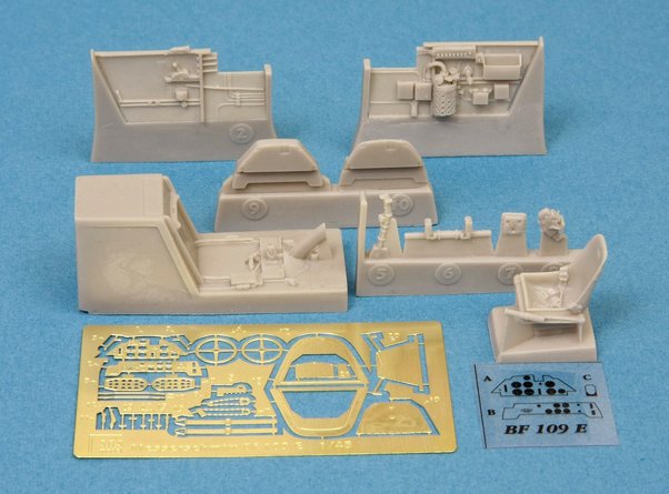 Messerchmitt BF109E Detail set (Tamiya) SBS48013
