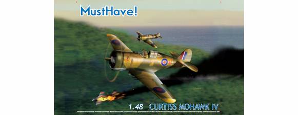Curtiss Mohawk IV (Restock) MH148001