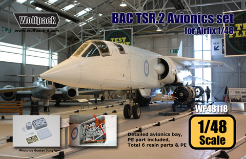 BAC TSR2 Avionics Bay set (Airfix) WP48118