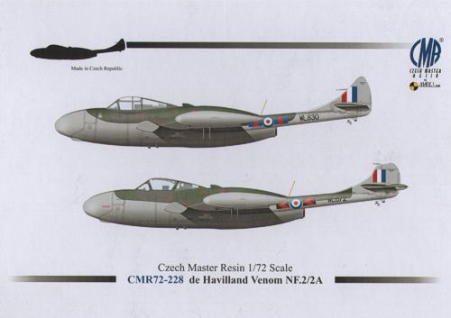 De Havilland Venom NF2/2A CMR72-228