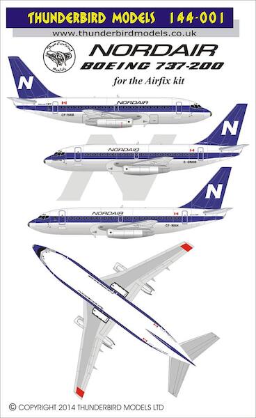 Boeing 737-200 (Nordair) TM144-001