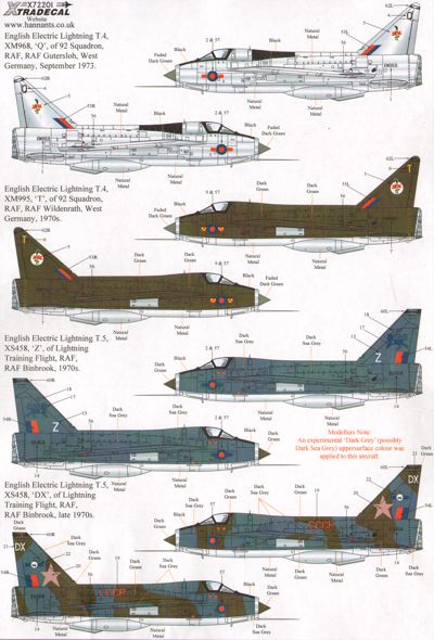 BAC/EE Lightning T.4/T.5 Part 2 X72201