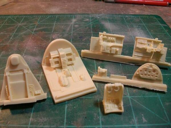 Grumman F6F cockpit set (Hasegawa) LSM320579