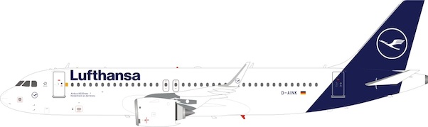 A320neo (Lufthansa) D-AINK With Stand JF-A320-016