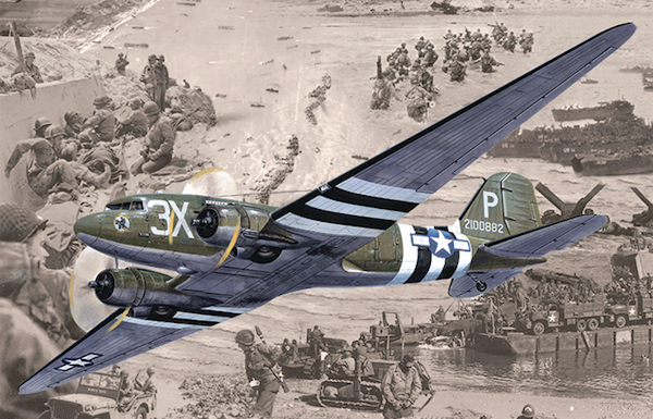 Douglas C47 Skytrain D-Day Special 300