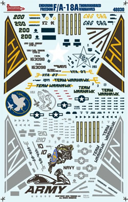 F18A VFA-97 Thoroughbred Warhawks TB48-030