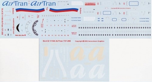 Boeing 737-200 (AirTran) SL4-32