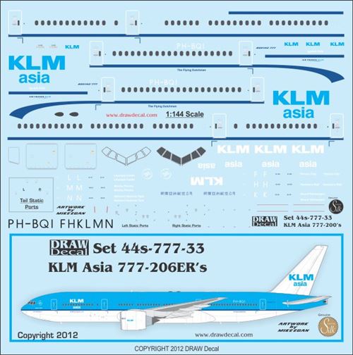 B777-200ER (KLM Asia) 44-777-33