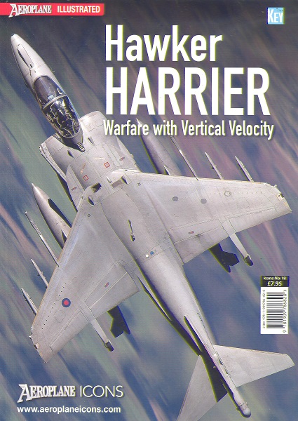 Aeroplane ICONS Hawker Harrier 9781909786820