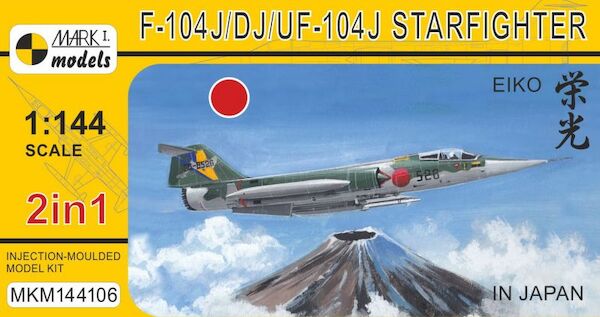 Lockheed F-104J/DJ Starfighter 'Eiko In Japan' (2in1) MKM144106