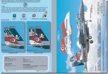 Singapore Strike Eagles (F-15SG Peace Carvin V 5th Anniversary Markings + 2014 Hotshot) MV-48003-1