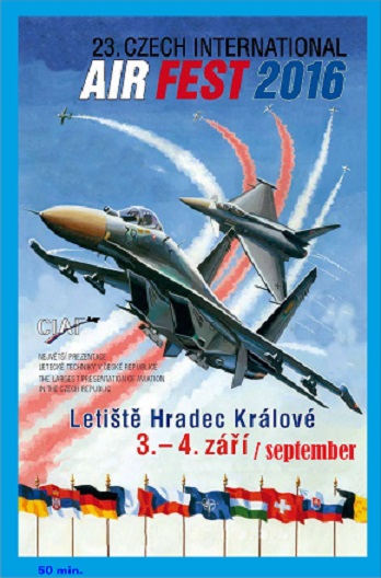 23th Czech international Airfest - Hradec Kralove september 2016 DVD-CIAF