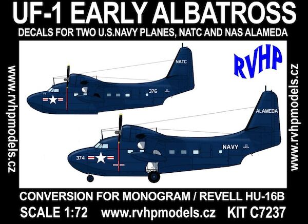 UF-1 Early Albatross (US Navy, NATC) for Revell/Monogram C7237