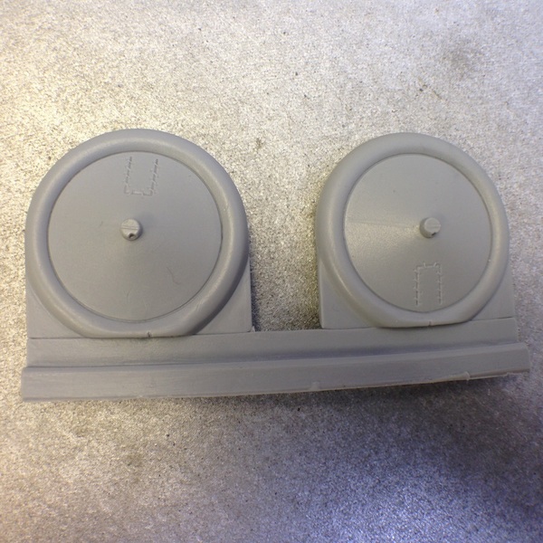 German C and G types (Gotha, AEG etc) weighted wheels (2x) for Wingnut Wing ATTR009