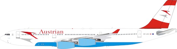 Airbus A340-200 Austrian Airlines OE-LAG With stand IF3420S0819