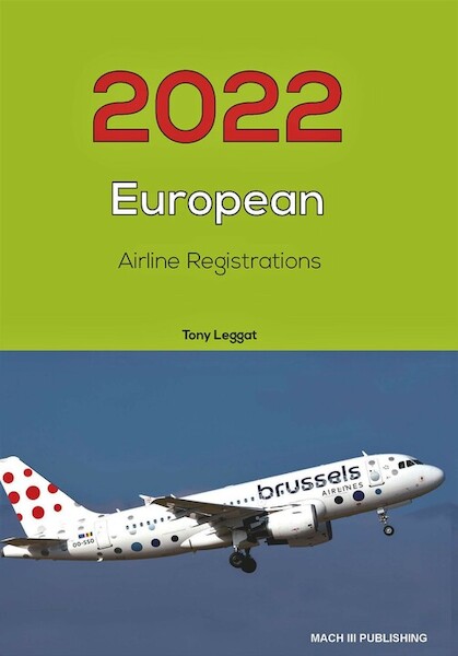 European Airline Regsitrations 2022 EAR22