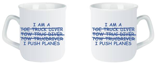 I Push Planes: I am a Tow Truck Driver MOK-PUSH