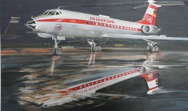 Tupolev TU134A (Interflug, CSA) AZ14406