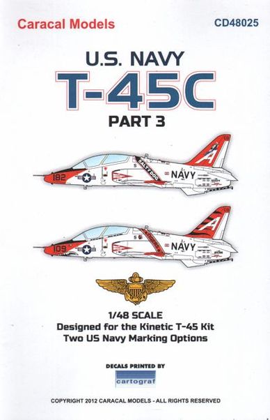 McDonnell-Douglas T45C Goshawk Pt 3 CD48025