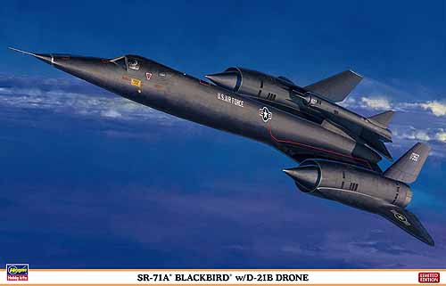 SR71A Blackbird with D21B Drone (REISSUE) 2402041