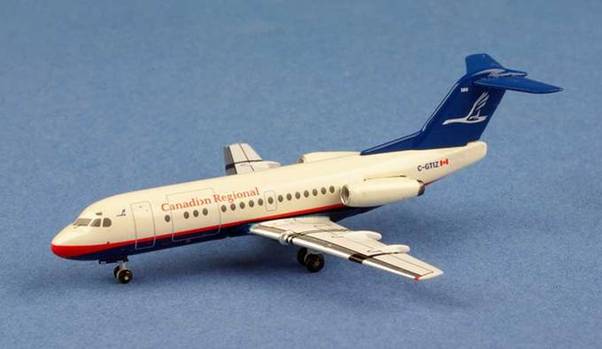 Fokker F28 Fellowship (Canadian Regional) C-GTIZ AC1181A