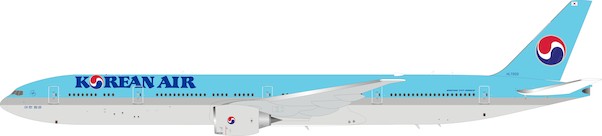 B777-300ER (Korean Air) HL7203 With Stand B-773-KL-0119