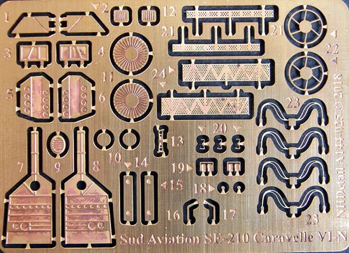 Se210 Caravelle IV-N Detailset (A-Model) A144-025