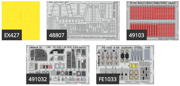 Detailset Grumman A6A Intruder (Hobby Boss) BIG49236