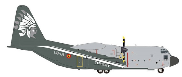 Lockheed Hercules C130H Belgian Air Component Melsbroek 20 sqd. 571791