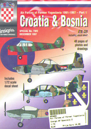 Air Forces of Former Yugoslavia 1991-1999: Croatia & Bosnia AFS002