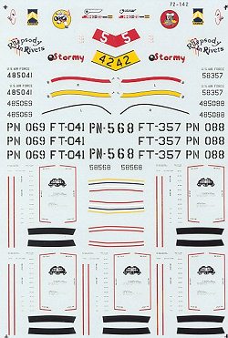72-142 F80 Shooting Star (62FS,61FS,412FG,94FS) 72-142