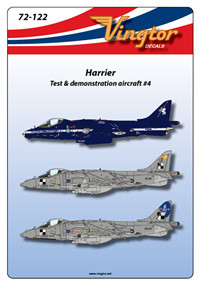 Harrier Test and Demonstration Aircraft Part 4 72-122