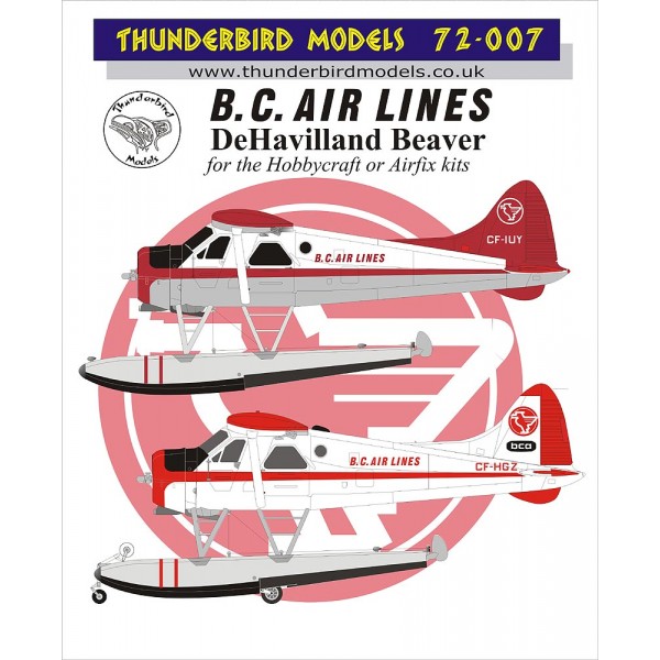 DHC2 Beaver (BC Airlines) TM72-007