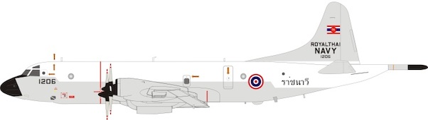 Lockheed VP-3T Orion (Royal Thai Navy) 1206 With Stand JF-P3-002