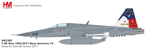 Northrop Grumman RF-5E Swiss Air Force