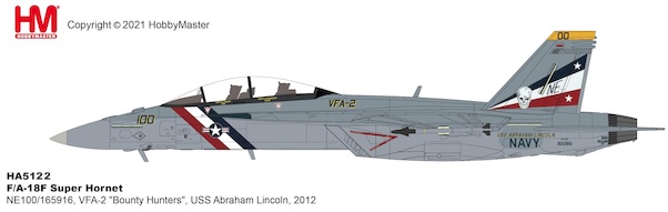 F/A-18F Super Hornet, US Navy, NE100/165916, VFA-2