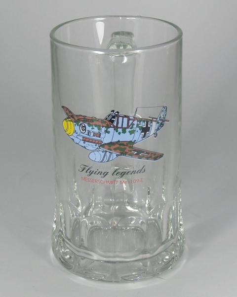 Beerglass (0,5l) Flying Legends Messerschmitt BF109E KL06