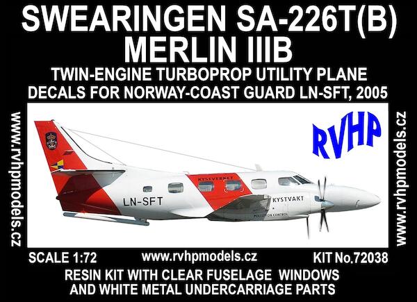 Swearingen SA-226T(B) Merlin IIIB (Norway) - Reissue RVH72038