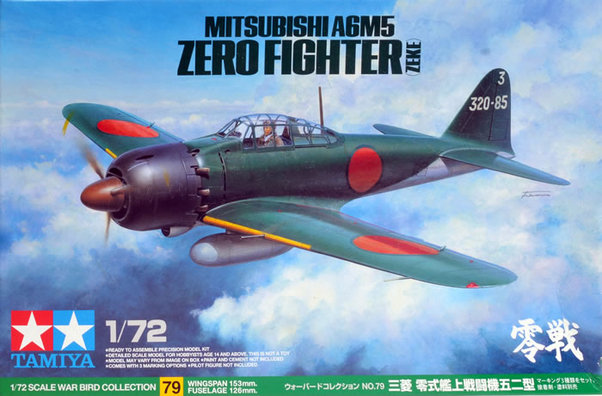 Mitsubishi A6M5 (Zeke) Zero fighter 60779