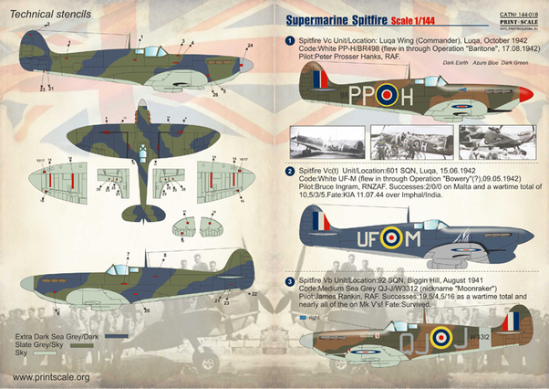Supermarine Spitfire PRS144-018