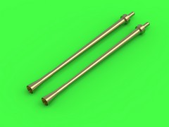 German aircraft cannon 3,7cm Flak 18 gun barrels (used on Ju-87G and other) (2pcs) AM-144-005